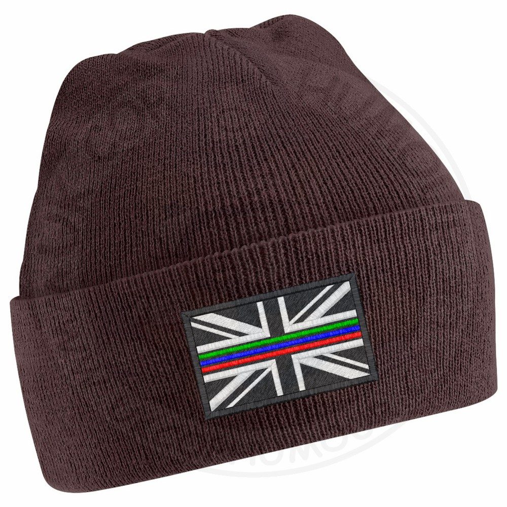 Tri Line Flag Beanie - Image 4