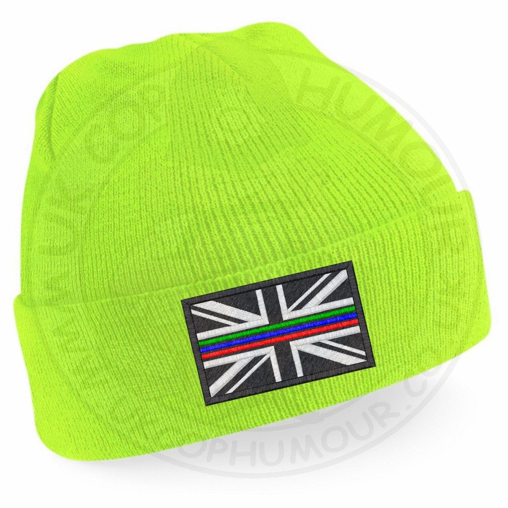 Tri Line Flag Beanie - Image 5
