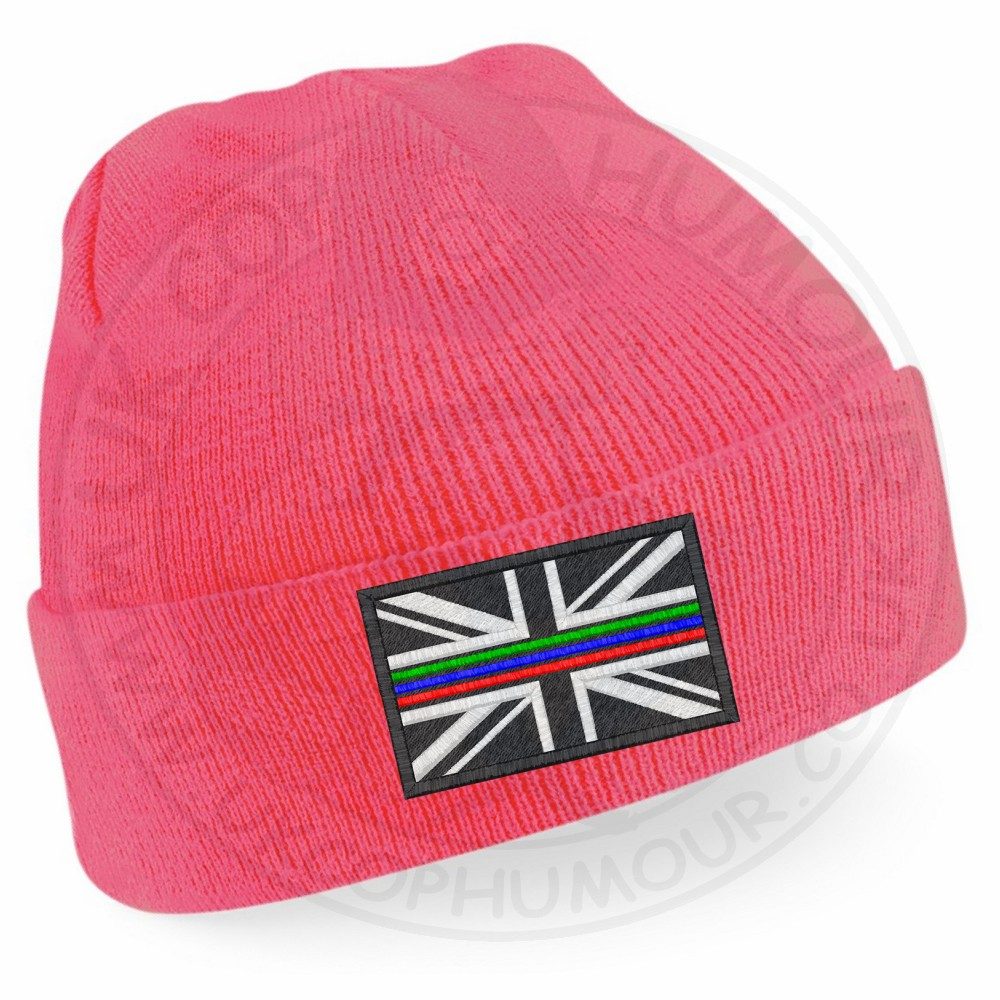 Tri Line Flag Beanie - Image 7