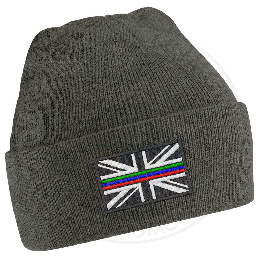 Tri Line Flag Beanie - Image 11