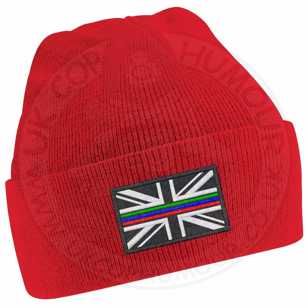 Tri Line Flag Beanie - Image 15