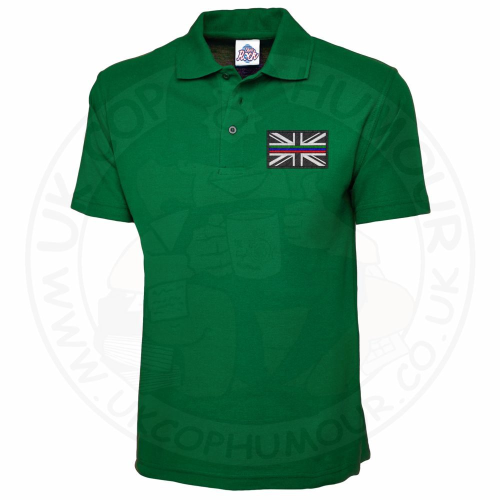 Tri Line Polo Shirt Embroidered - Image 6
