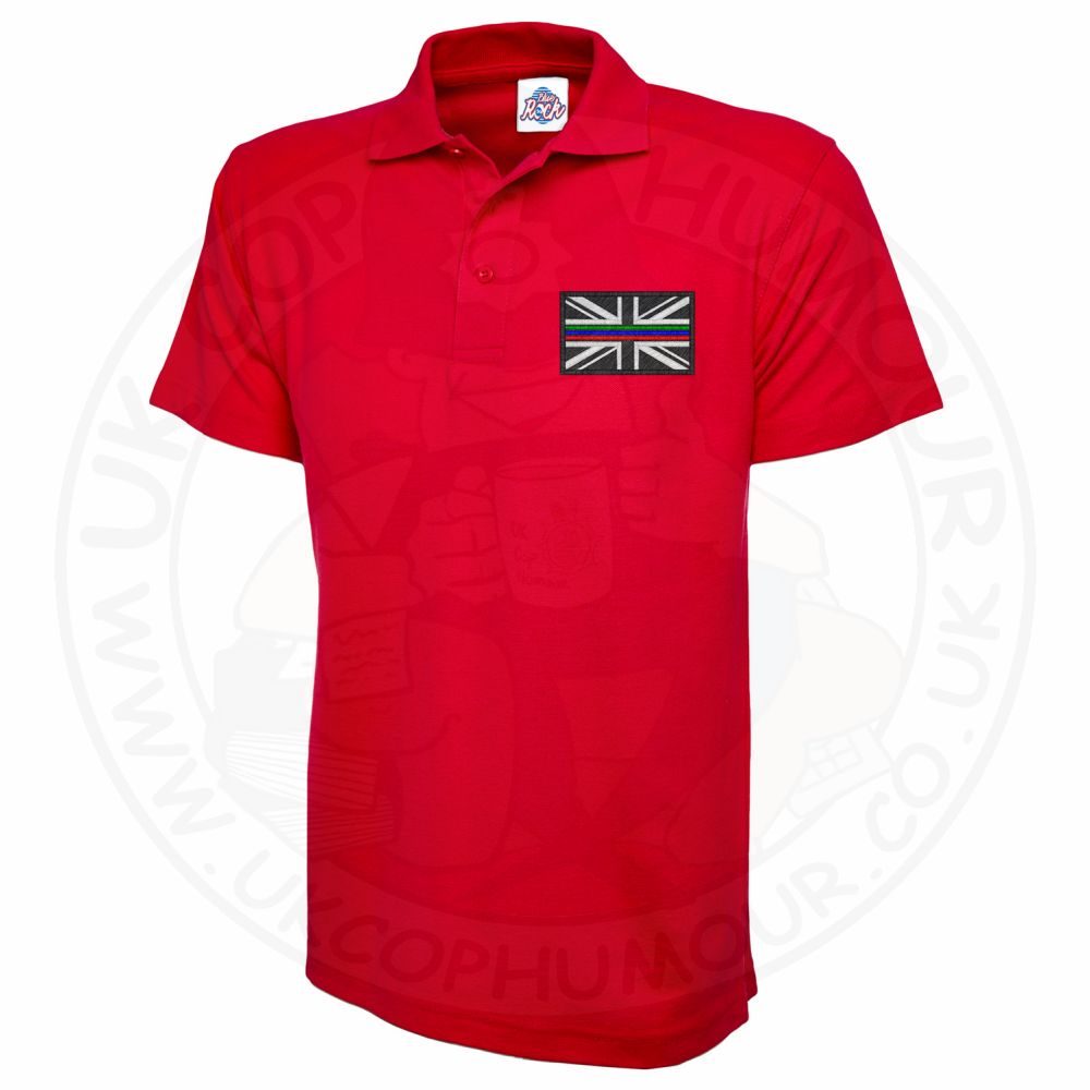 Tri Line Polo Shirt Embroidered - Image 9