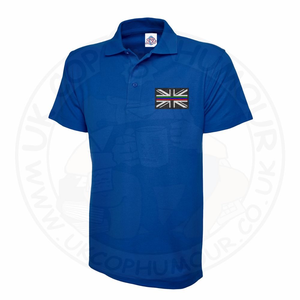 Tri Line Polo Shirt Embroidered - Image 10