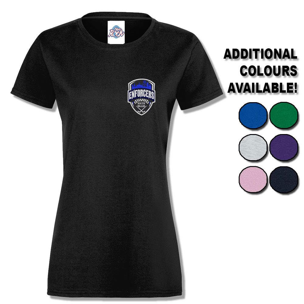 Womens Enforcers Small Logo T-Shirt