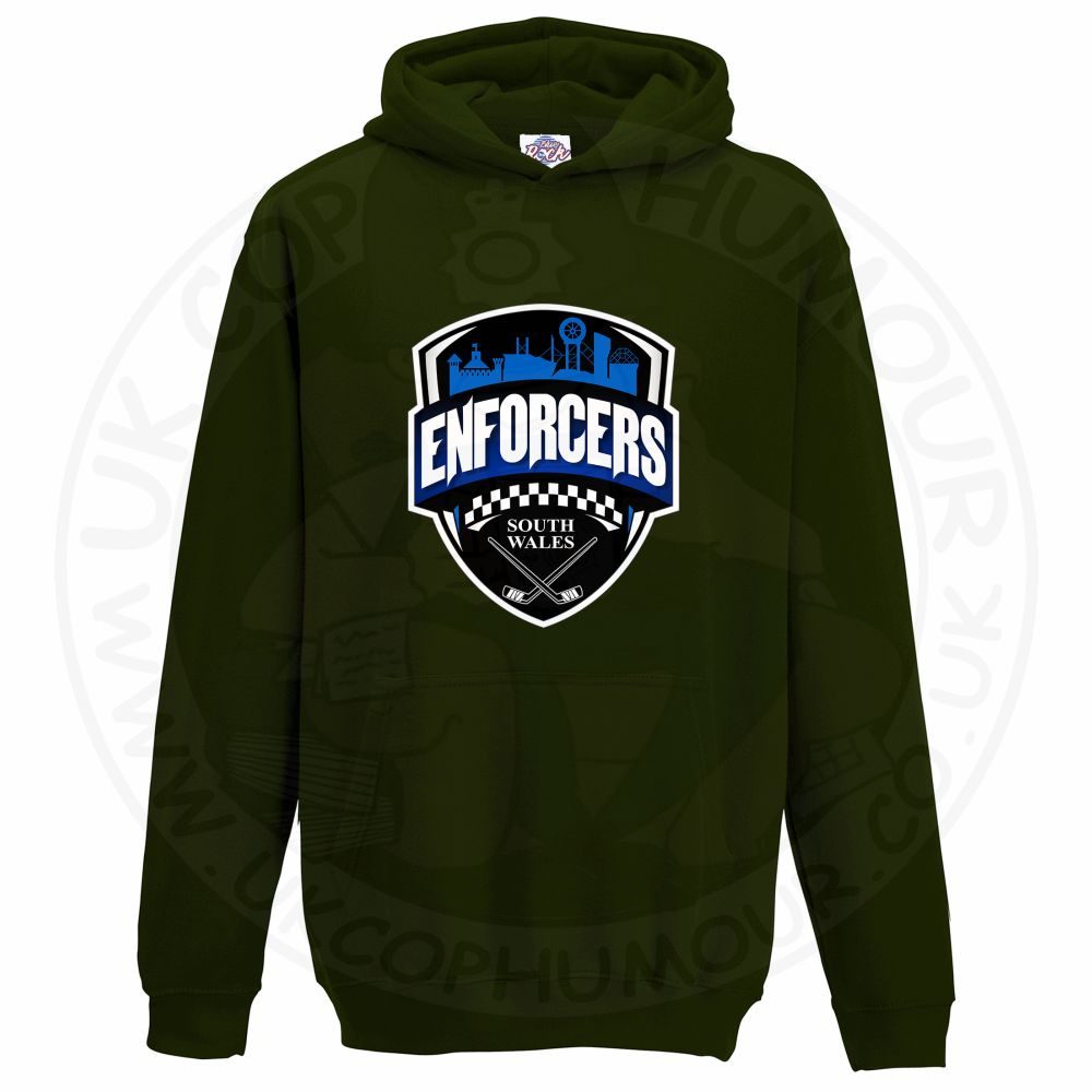 Kids Enforcers Big Logo Hoodie - Image 2