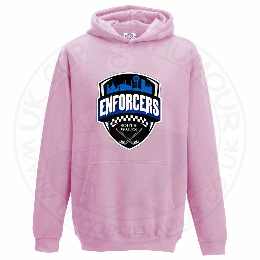 Kids Enforcers Big Logo Hoodie - Image 4