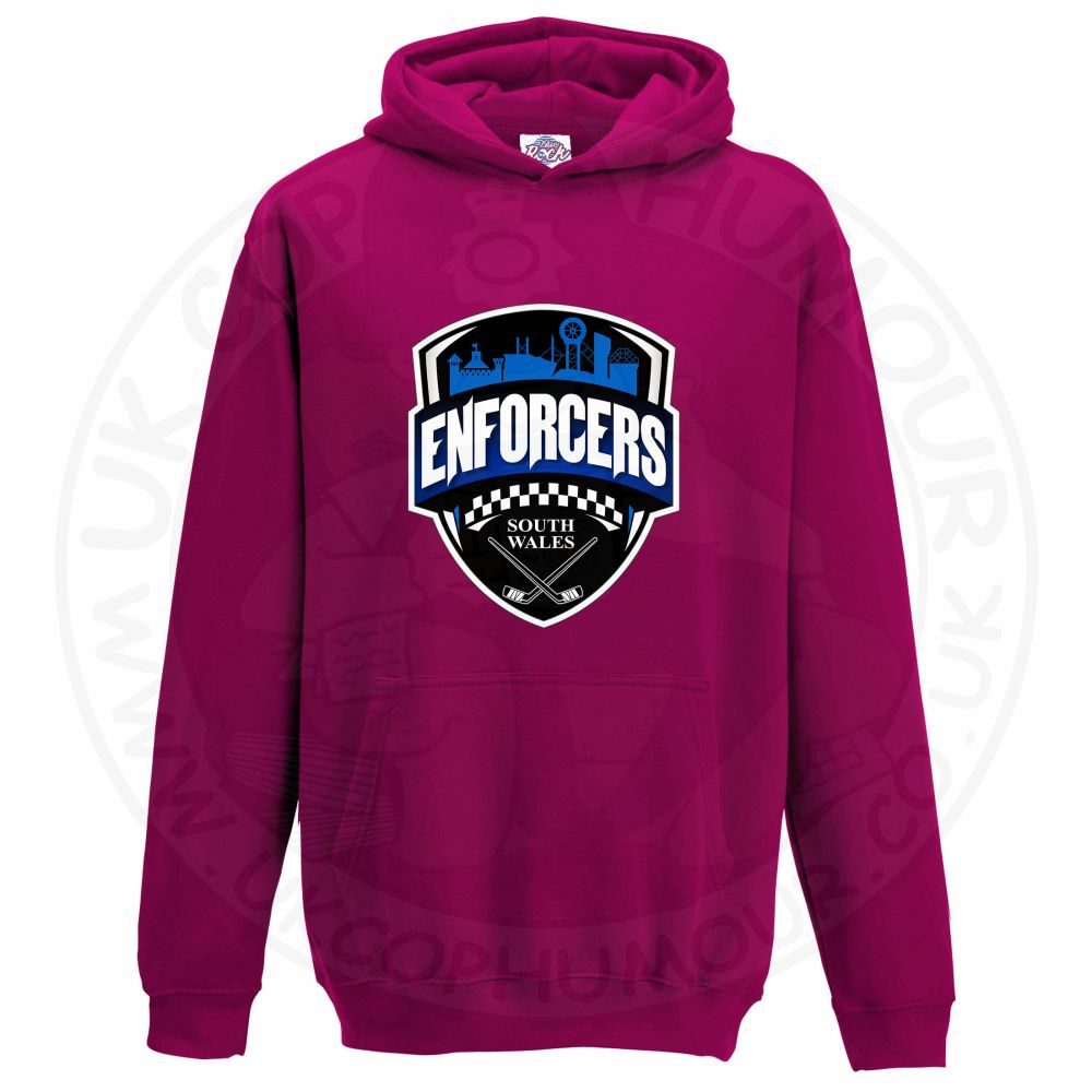 Kids Enforcers Big Logo Hoodie - Image 6