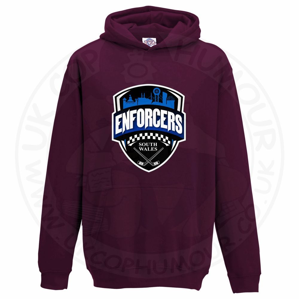Kids Enforcers Big Logo Hoodie - Image 8