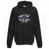 Ripped Thin Blue Line Flag Hoodie - Image 13