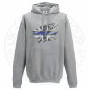 Ripped Thin Blue Line Flag Hoodie - Image 10
