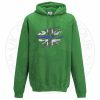 Ripped Thin Blue Line Flag Hoodie - Image 8