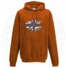 Ripped Thin Blue Line Flag Hoodie - Image 4