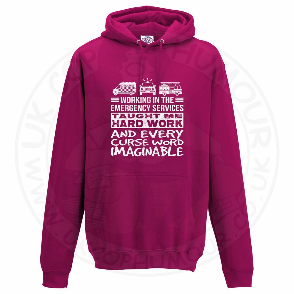 Unisex Taught Me Hard Work Hoodie - Image 8