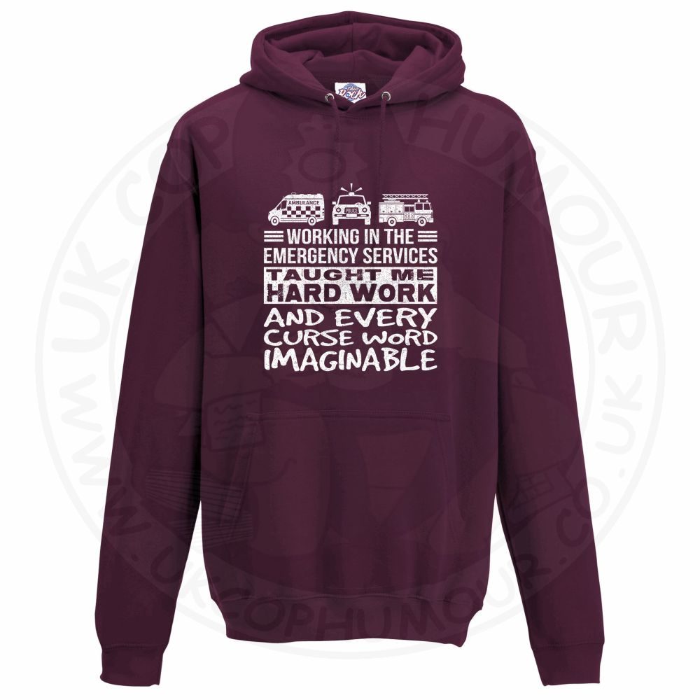 Unisex Taught Me Hard Work Hoodie