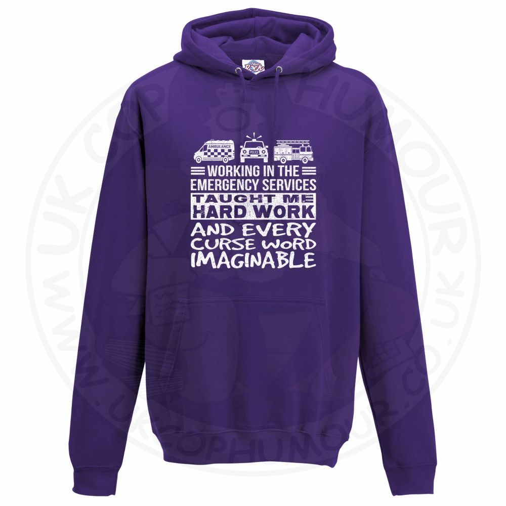 Unisex Taught Me Hard Work Hoodie - Image 4