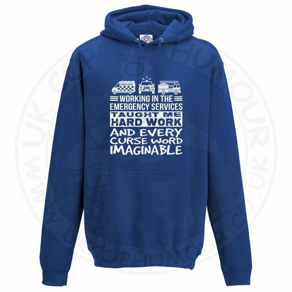 Unisex Taught Me Hard Work Hoodie - Image 2