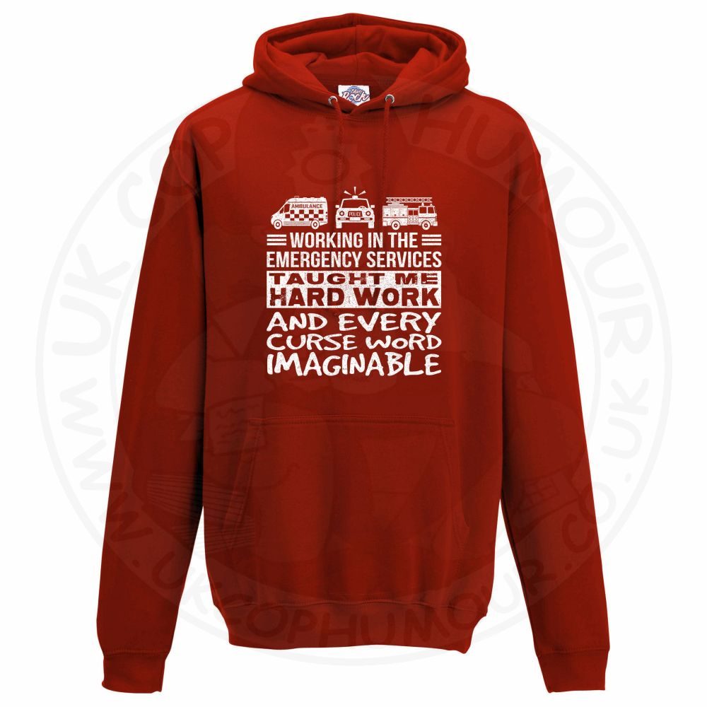 Unisex Taught Me Hard Work Hoodie - Image 3
