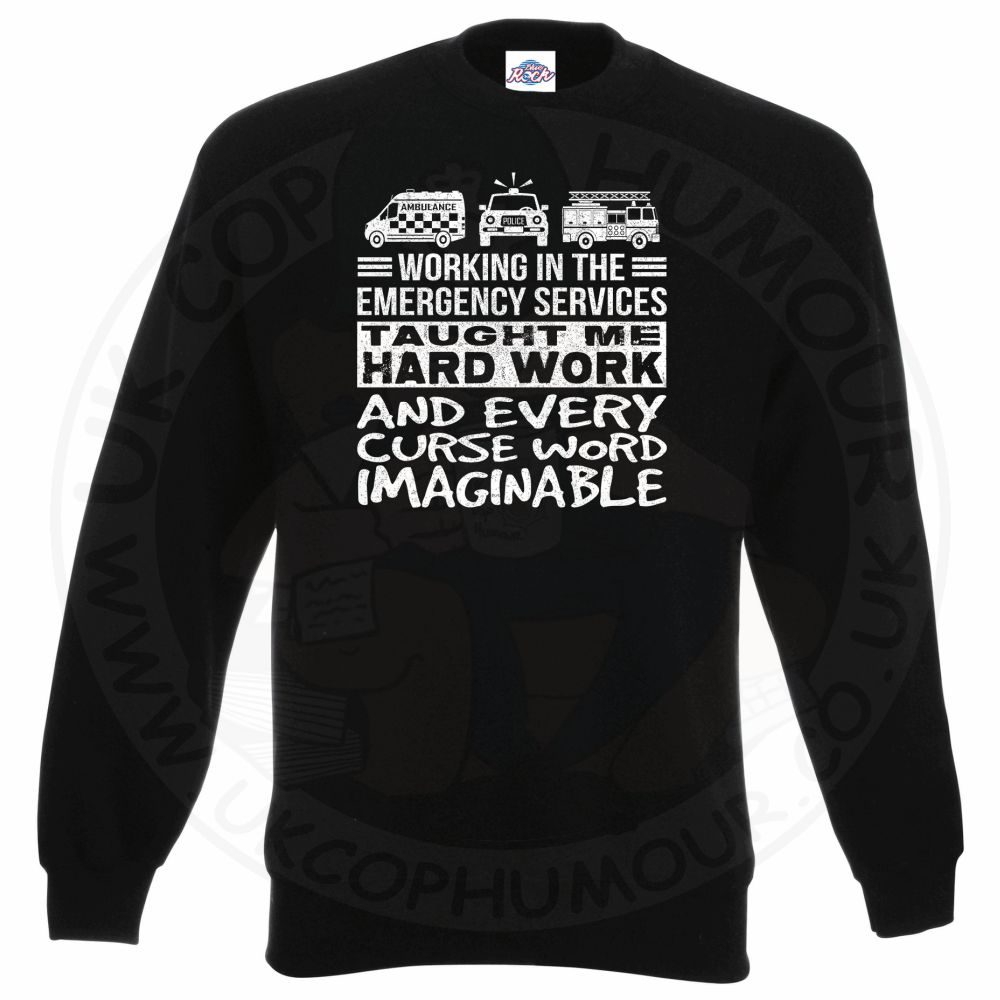 Taught Me Hard Work Sweatshirt - Image 2