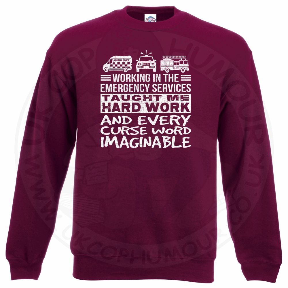 Taught Me Hard Work Sweatshirt - Image 9