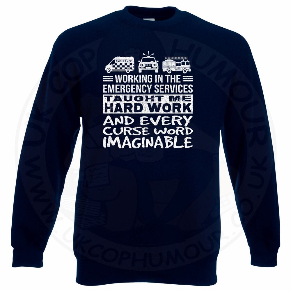 Taught Me Hard Work Sweatshirt - Image 8