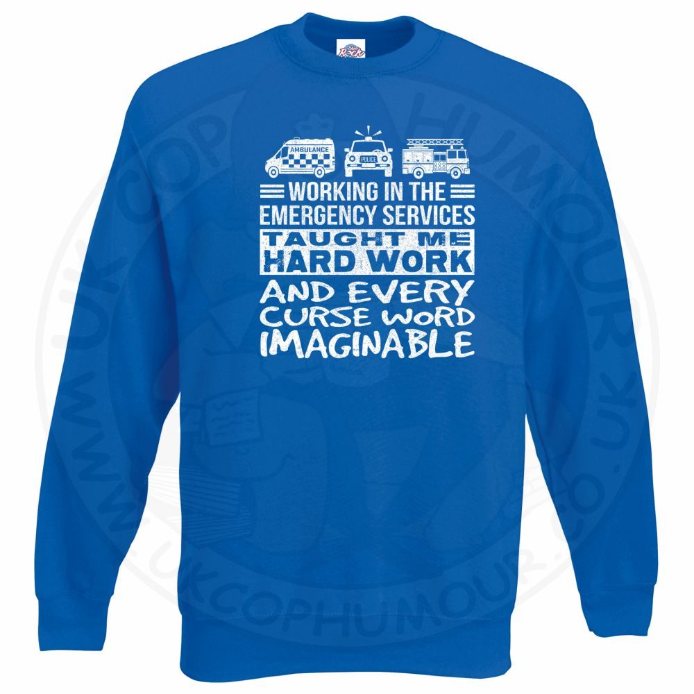 Taught Me Hard Work Sweatshirt - Image 6