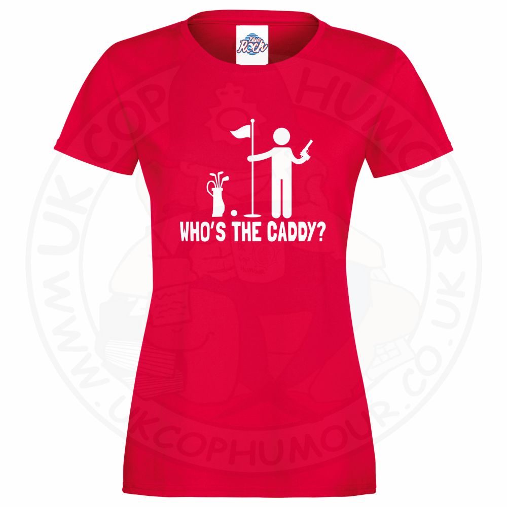 Womens AC-12 "Who's The Caddy?" T-Shirt - Image 6