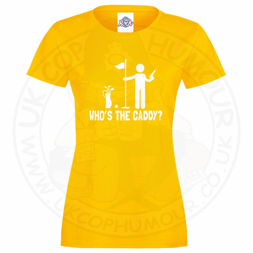 Womens AC-12 "Who's The Caddy?" T-Shirt - Image 3
