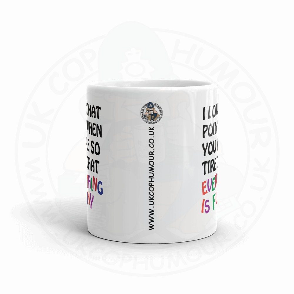 Tired Funny Mug - Image 2