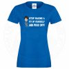 Womens AC-12 "Stop Making a Tit of Yourself" T-Shirt - Image 9