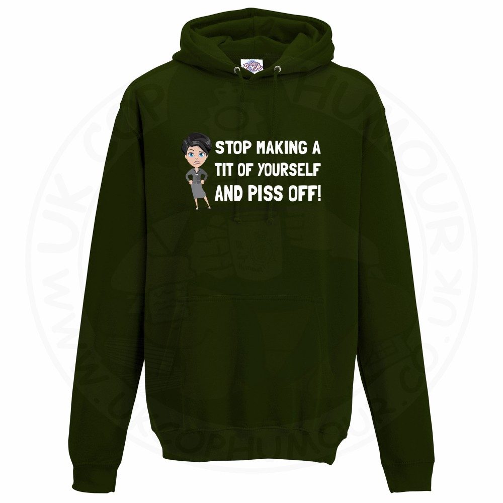 Unisex AC-12 "Stop Making a Tit of Yourself" Hoodie - Image 4