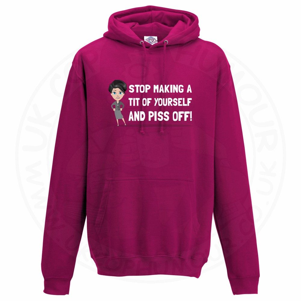 Unisex AC-12 "Stop Making a Tit of Yourself" Hoodie - Image 6
