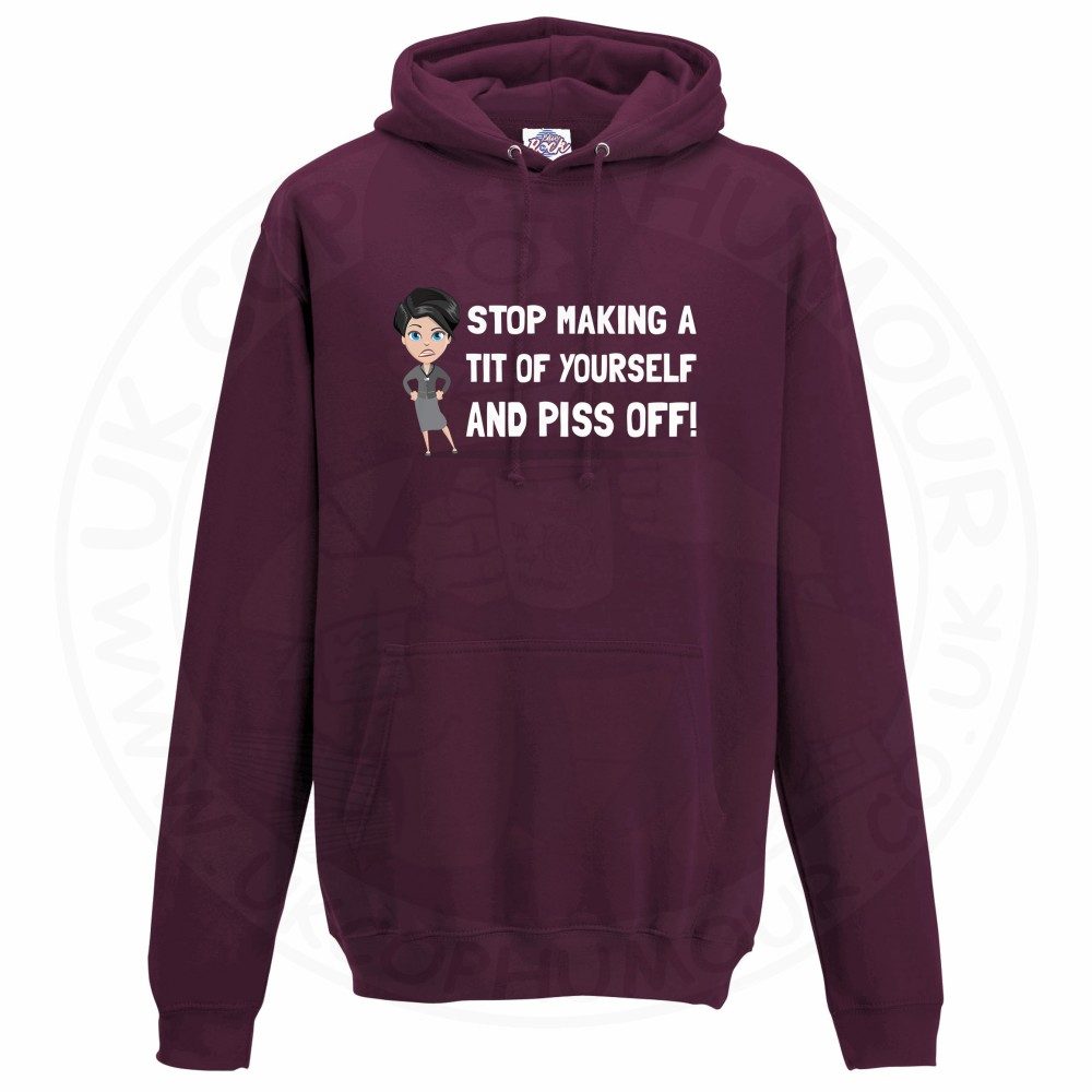 Unisex AC-12 "Stop Making a Tit of Yourself" Hoodie - Image 8