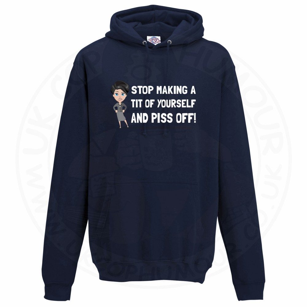 Unisex AC-12 "Stop Making a Tit of Yourself" Hoodie - Image 9