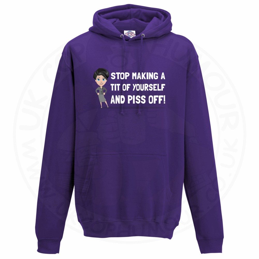 Unisex AC-12 "Stop Making a Tit of Yourself" Hoodie - Image 12