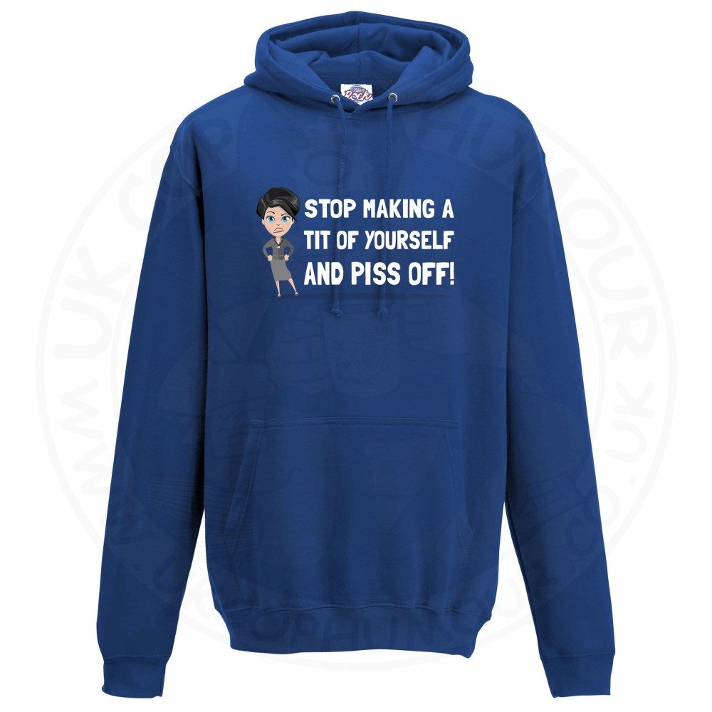 Unisex AC-12 "Stop Making a Tit of Yourself" Hoodie