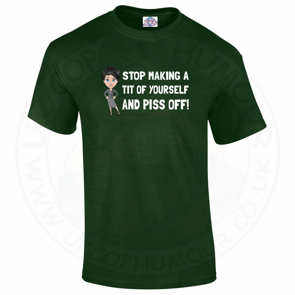 Mens AC-12 "Stop Making a Tit of Yourself" T-Shirt - Image 9