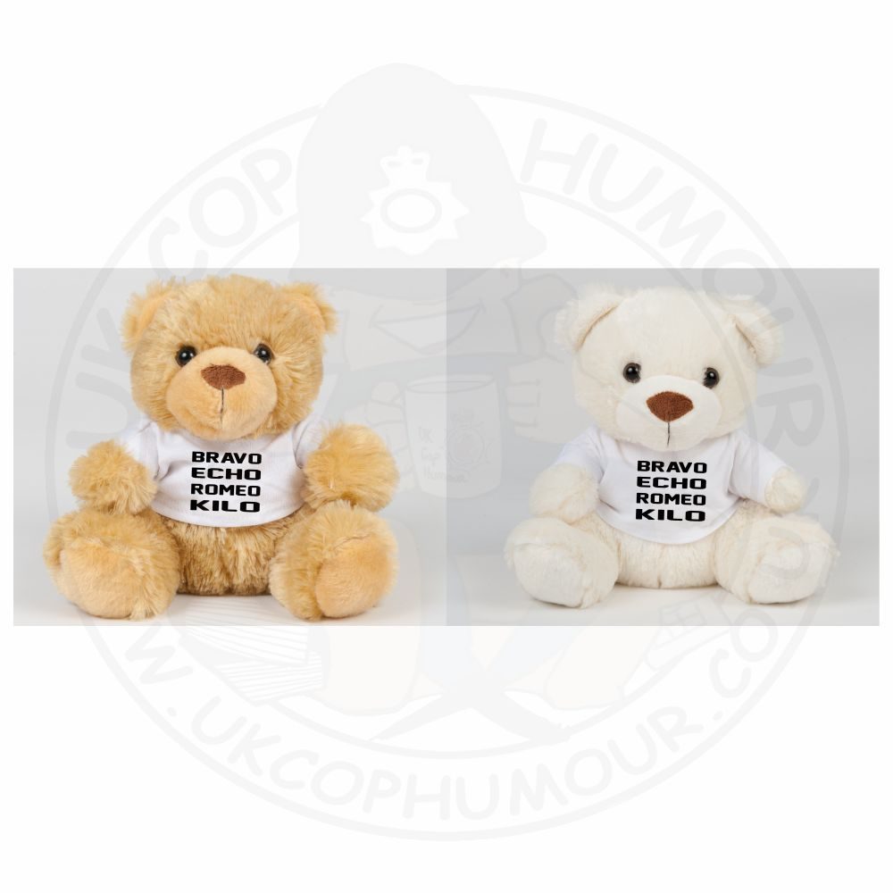 Bravo Echo Romeo Kilo Bear