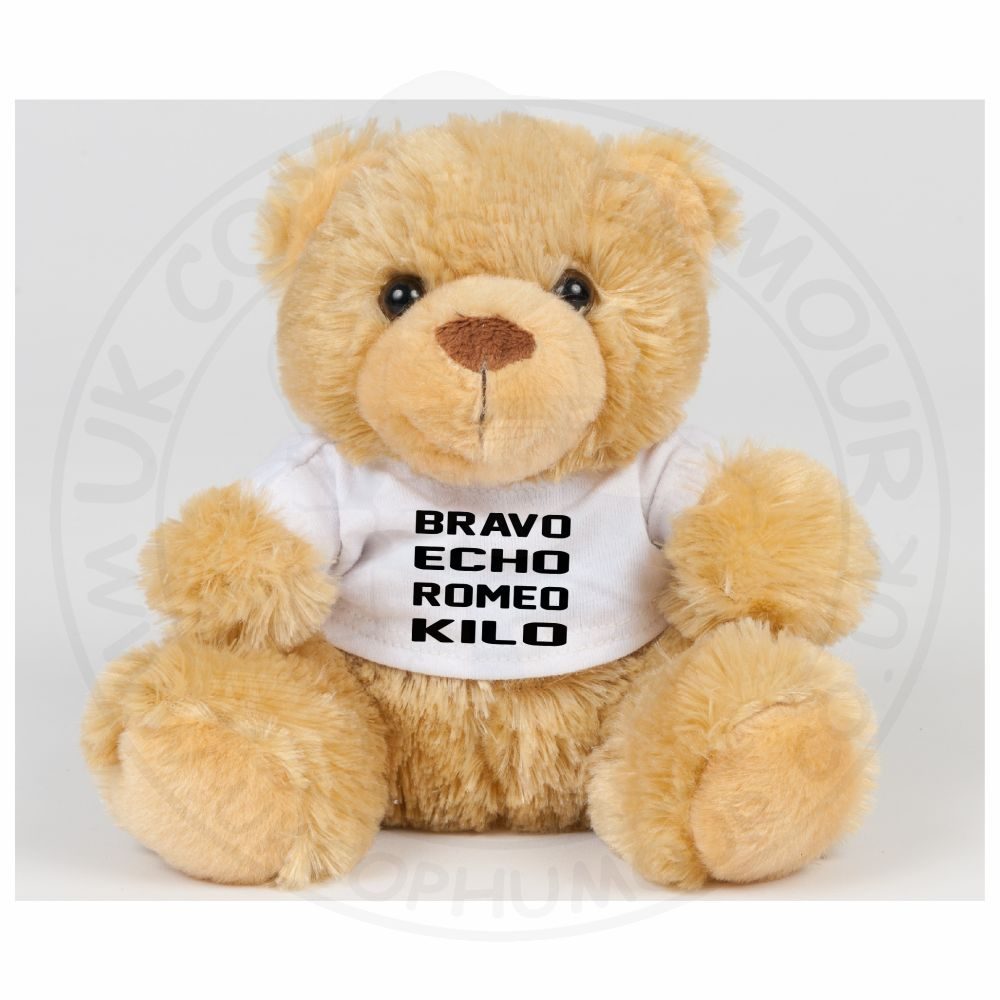 Bravo Echo Romeo Kilo Bear - Image 3