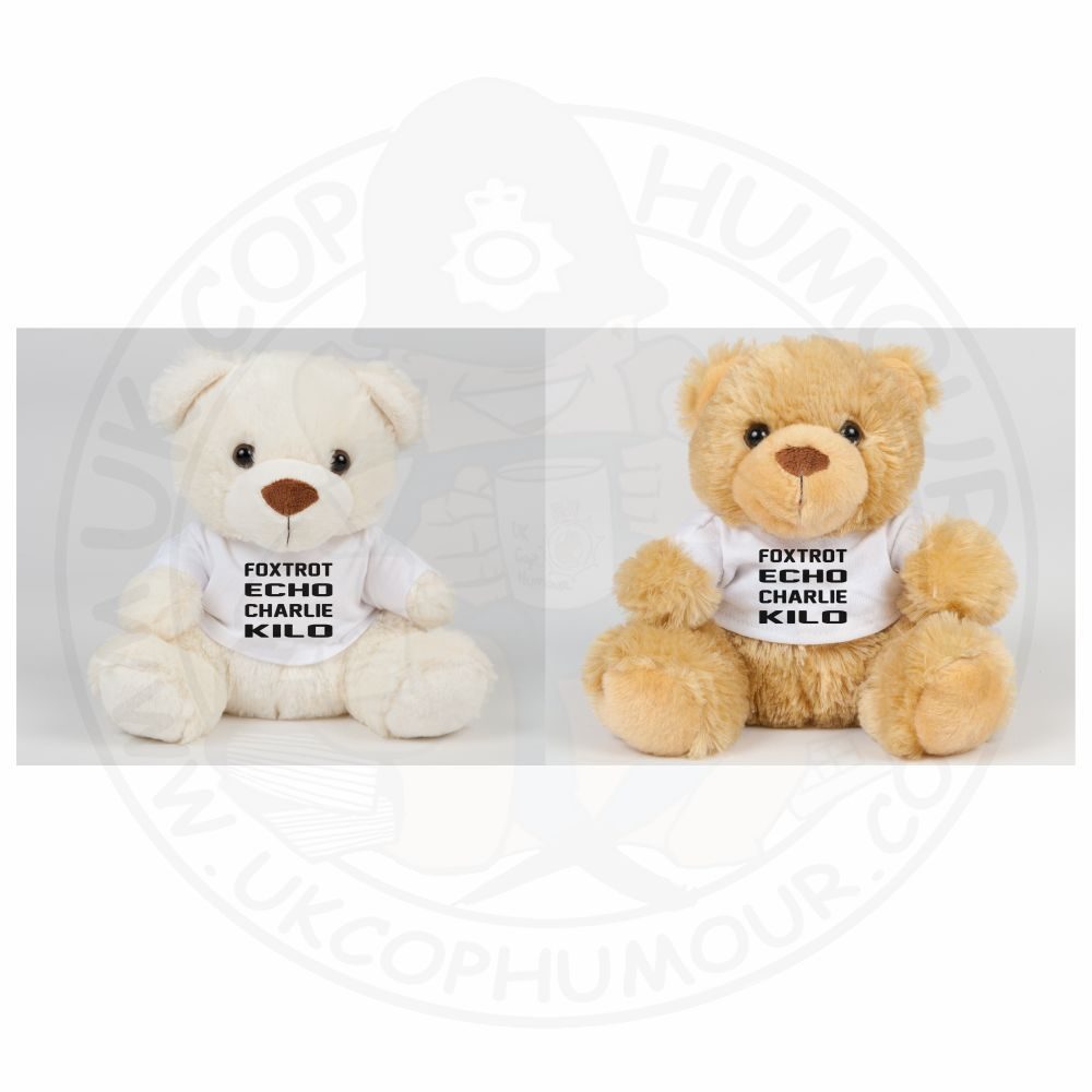 Foxtrot Echo Charlie Kilo Bear