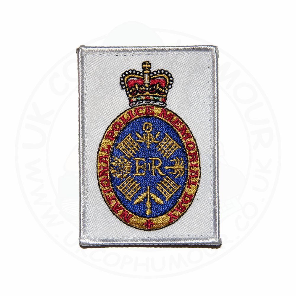 Police Memorial Embroidered Patch