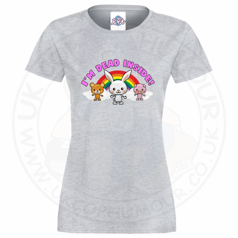 Womens Dead Inside T-Shirt - Image 9