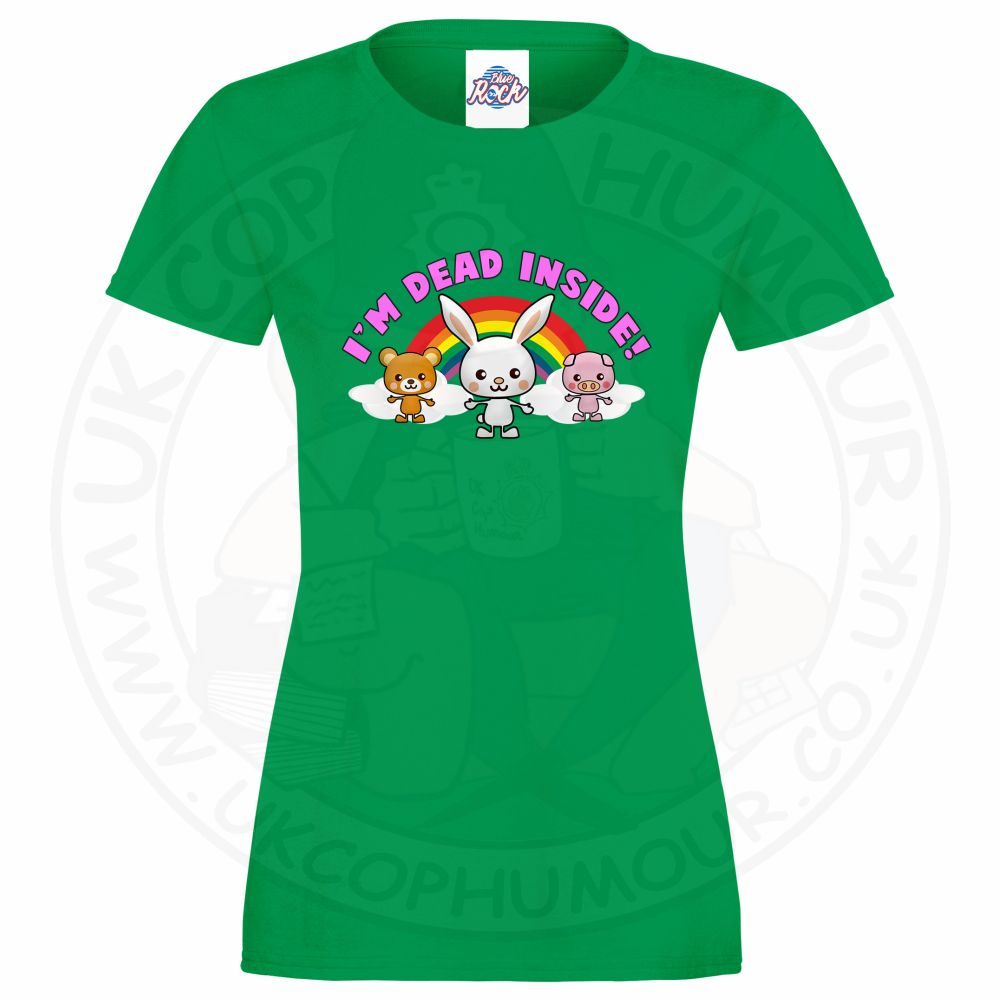 Womens Dead Inside T-Shirt - Image 10