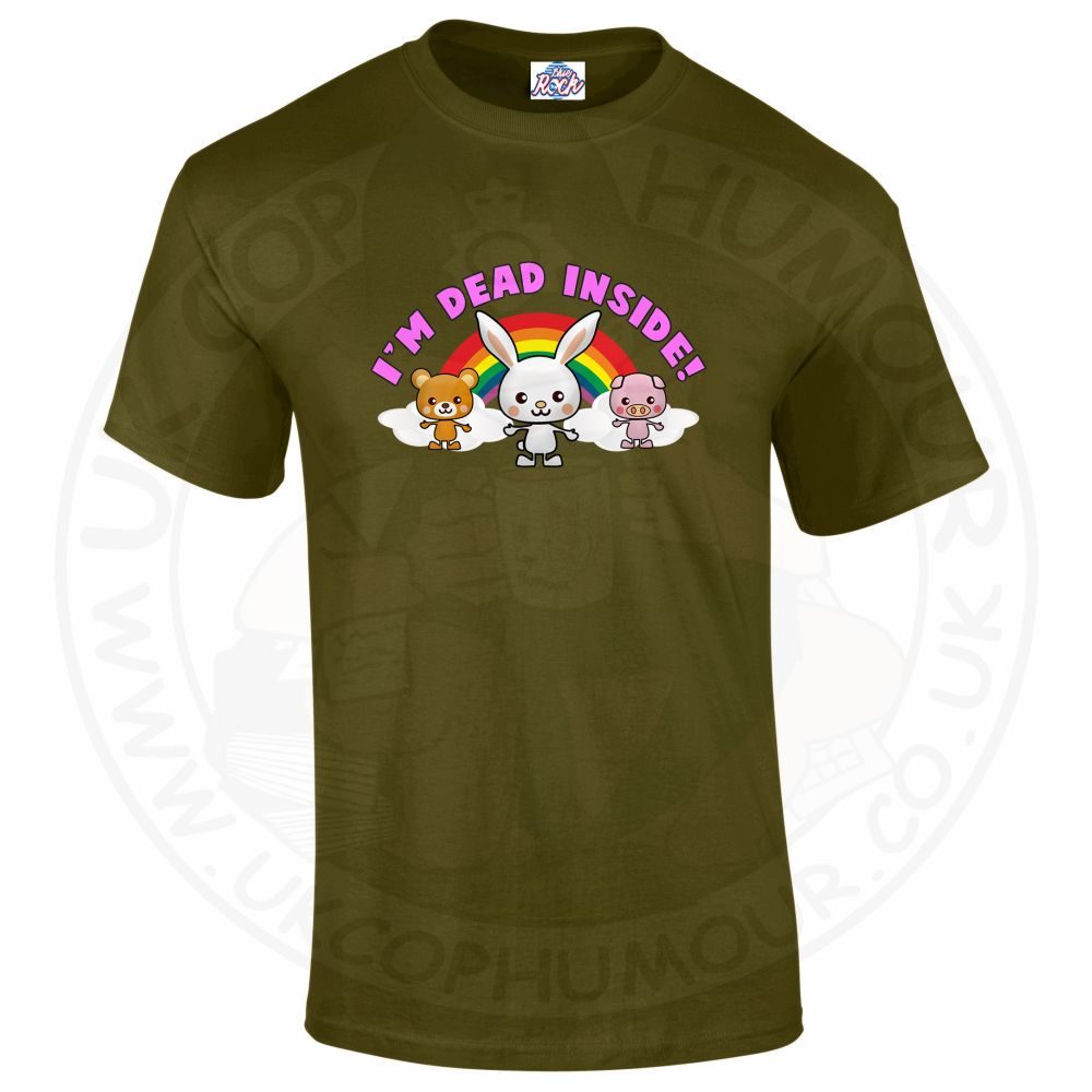 Mens Dead Inside T-Shirt - Image 9