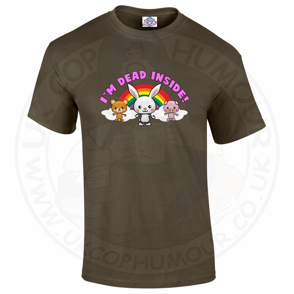 Mens Dead Inside T-Shirt - Image 7