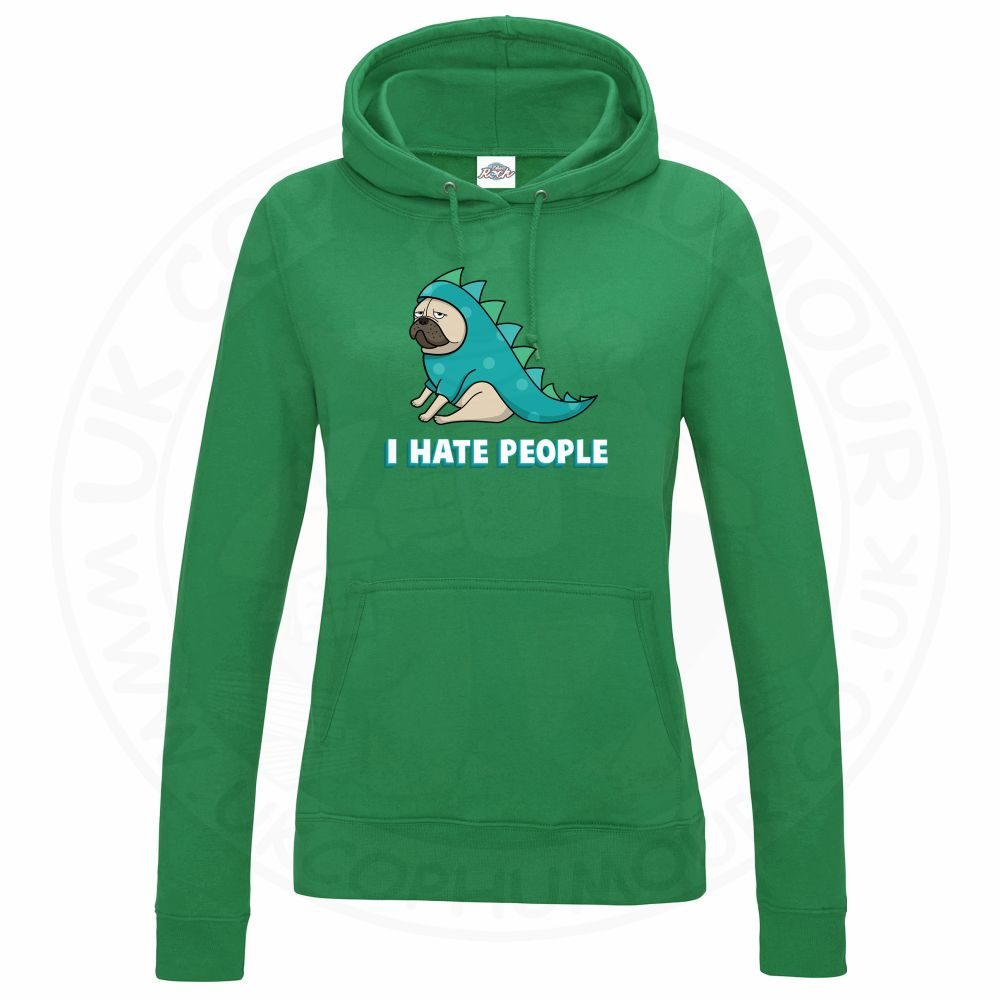 Womens Hate People Hoodie - Image 11