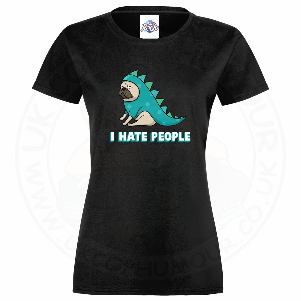 Womens Hate People T-Shirt - Image 10