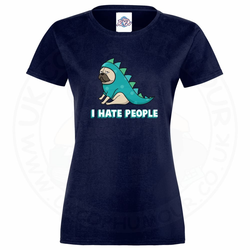 Womens Hate People T-Shirt - Image 7