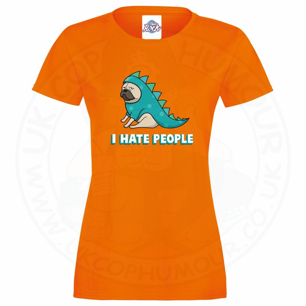 Womens Hate People T-Shirt - Image 6