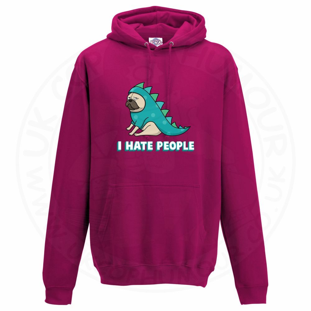 Unisex Hate People Hoodie - Image 9